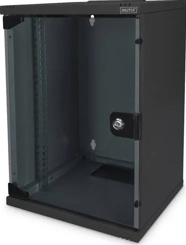 Rack Digitus DN-10-09U-B Wall mounted housing 254 mm (10")