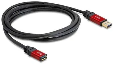 DELOCK 82755, Premium - USB extension cable - USB Type A to USB Type A - 5 m