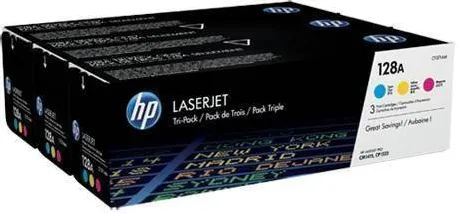 Toner imprimanta HP TRIPACK CMY CF371AM NR.128A CE321A/CE322A/CE323A ORIGINAL LASERJET CM1415FN