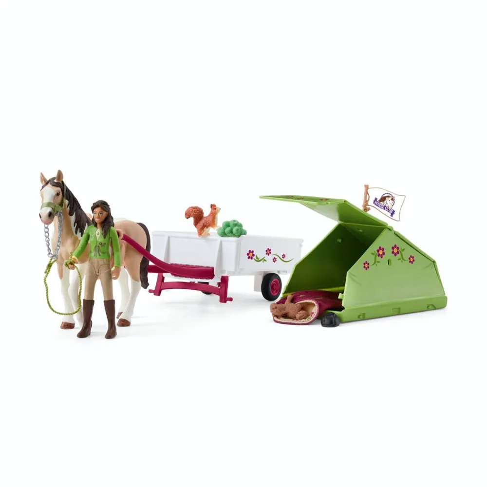 Schleich Jucarie Horse Club 42533 Sarah's Camping Adventure
