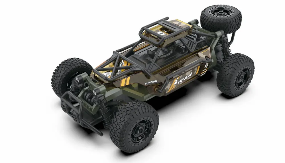 Masina AMEWI RC Auto Desert Buggy DIY/Ohne Akku 71Teile grün/8+