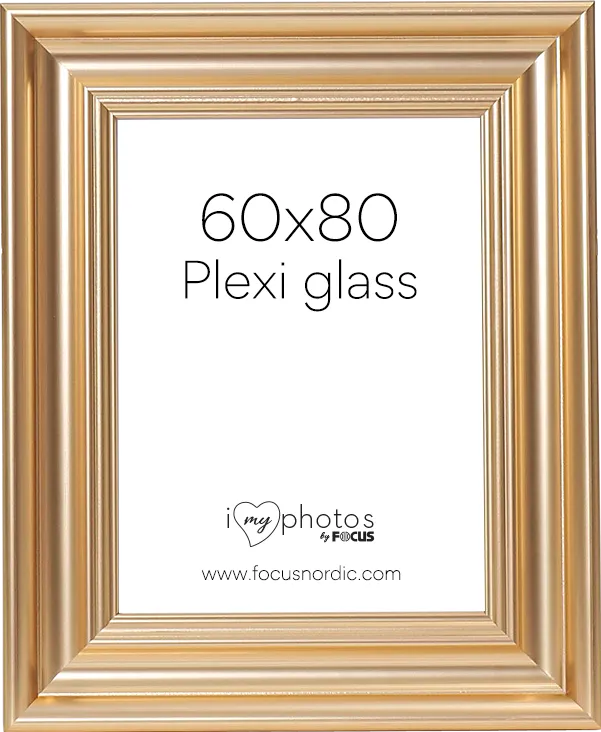 Rama foto FOCUS Charleston Gold 60x80