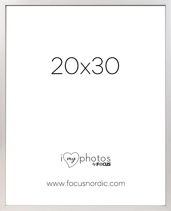 Rama foto FOCUS Soul White 20x30