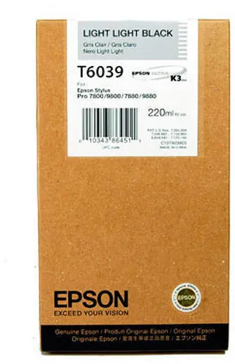 Cartus Imprimanta Epson T603900 Light Black