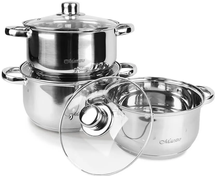 Set oale Maestro MR-2020-6M 6 piese inox