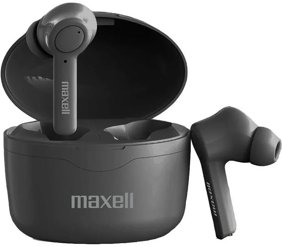 Casti Bluetooth Maxell Bass 13 Sync Up  In-Ear with Charging Case Negru