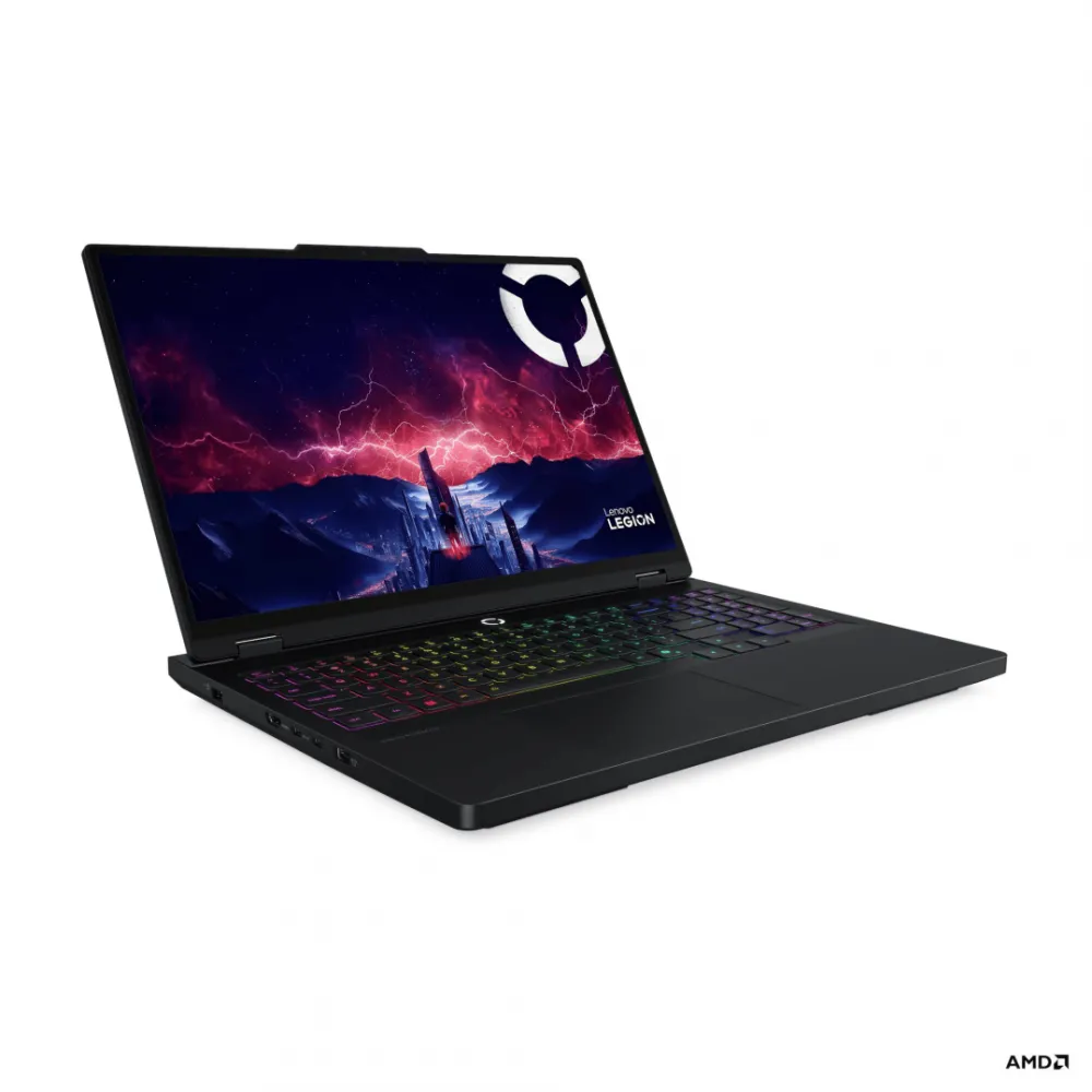 Laptop Lenovo Gaming 16'' Legion Pro 5 16AFR10, WQXGA OLED 165Hz, Procesor AMD Ryzen™ 9 9955HX (64M Cache, up to 5.4 GHz), 32GB DDR5, 2x 1TB SSD, GeForce RTX 5070 8GB, No OS, Eclipse Black, 3Yr Onsite Premium Care