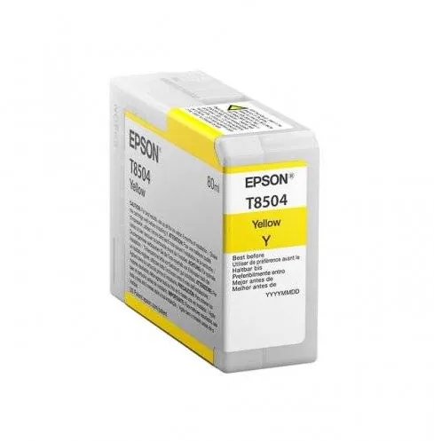 Cartus Imprimanta Epson Cerneala Epson T850400 photo yellow | 80 ml | SC-P800