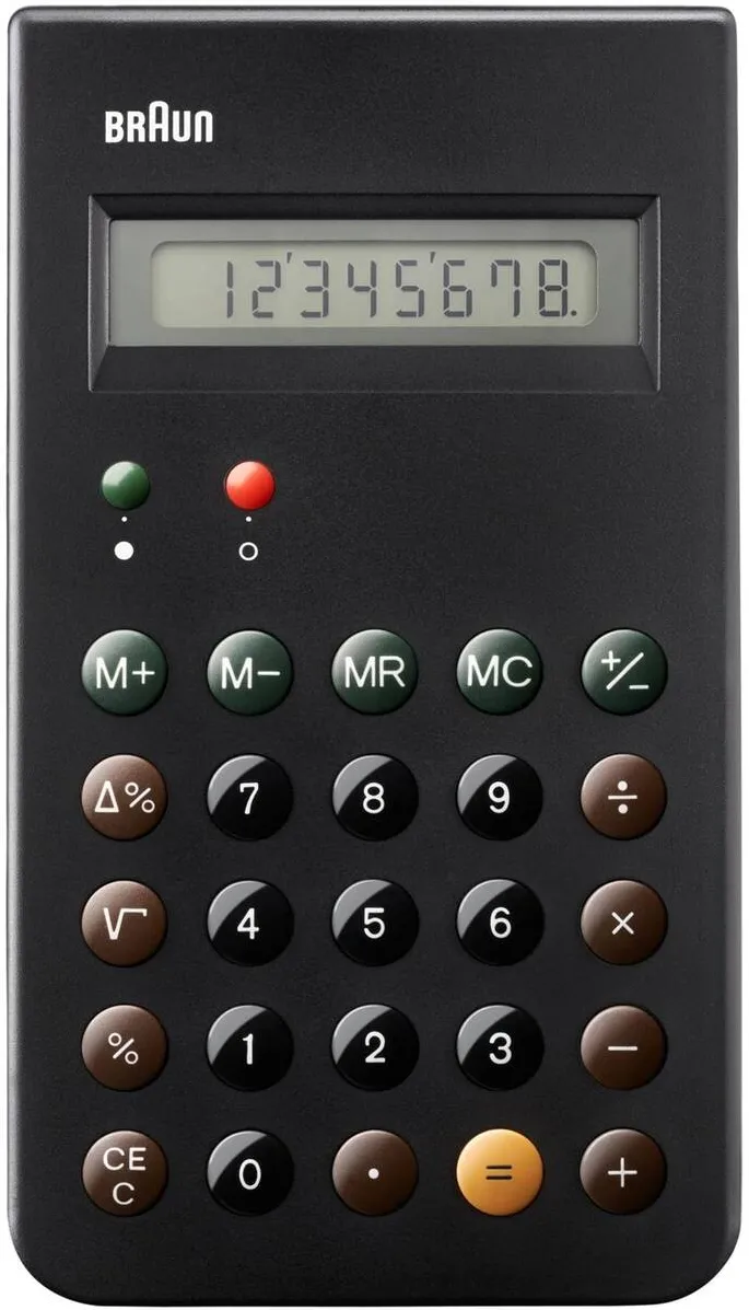 BRAUN Calculator de birou BNE 001 BK