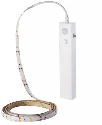 V-TAC Banda LED 2835 2.4W 1M 2700K senzor miscare alimentare baterii 4XAAA SKU-2573