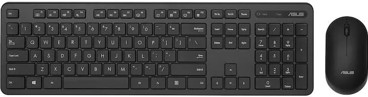 Kit tastatura + mouse wireless Asus CW100, Negru