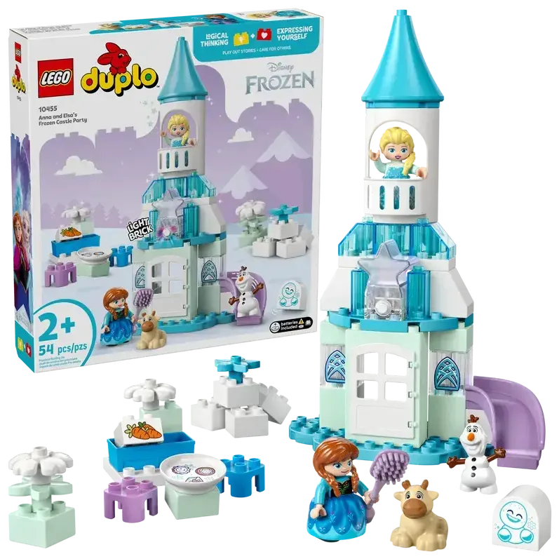 LEGO DUPLO Disney 10455 Petrecerea de la castelul Elsei din Regatul de gheata