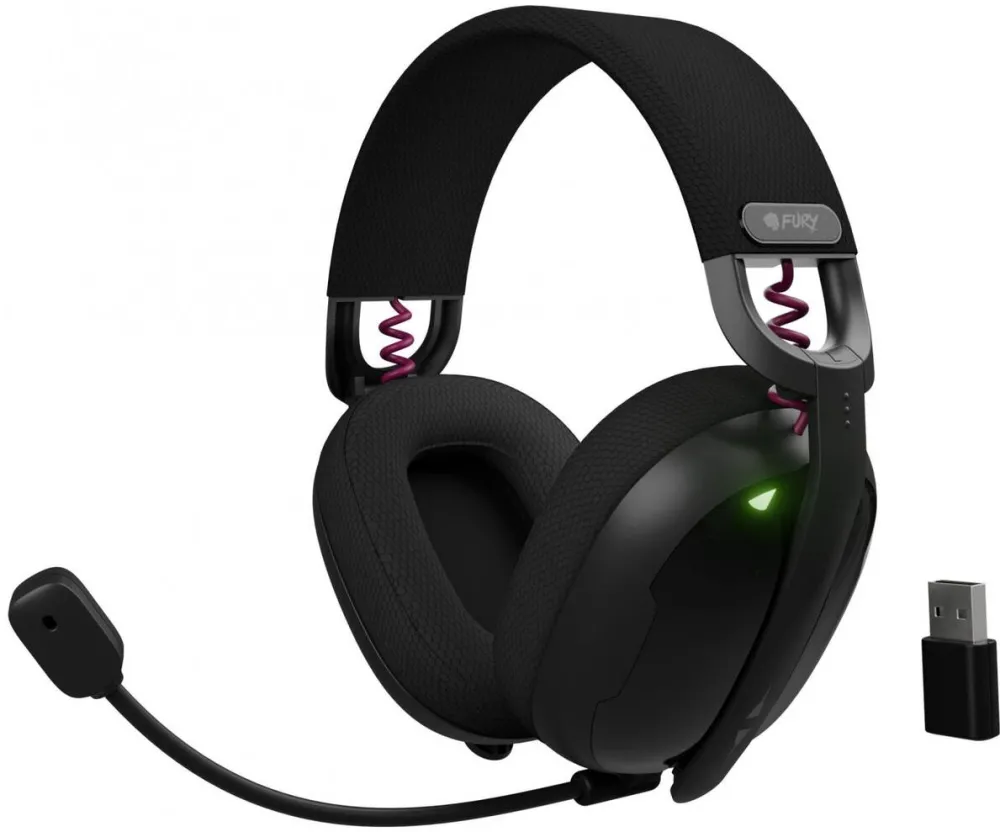 Casti Over-Head Fury Fukiya F6 Negru