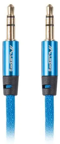 Cablu LANBERG Cablu minijack 3,5 mm M/M 3 pini 2 m blu