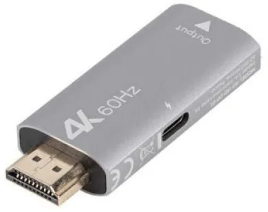Adaptor LANBERG HDMI(M)  DisplayPort(F) 4K