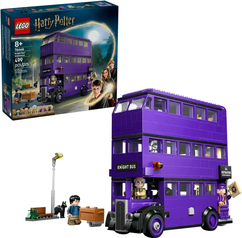 Set constructie LEGO Harry Potter 76446 Aventuri cu Autobuzul Cavalerilor