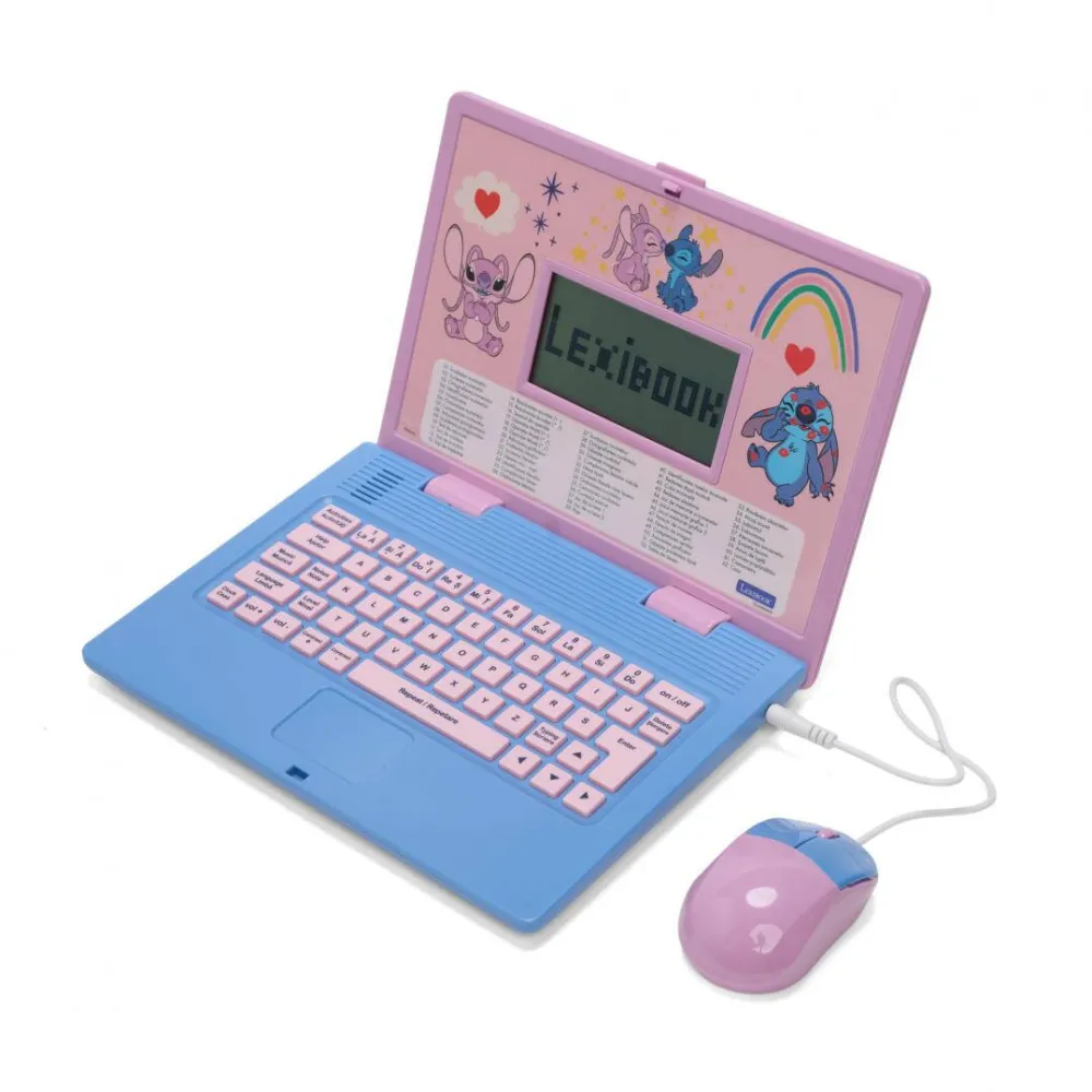 Jucarie Educationala Lexibook LAPTOP EDUCATIONAL BILINGV EN/RO, STITCH