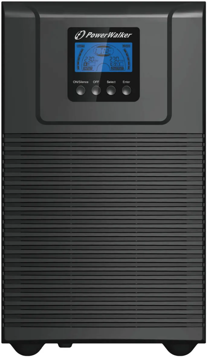 UPS PowerWalker VFI 3000 TG Double-conversion (Online) 3 kVA 2700 W 5 AC outlet(s)