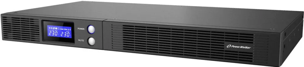 UPS PowerWalker Bluewalker USV VI 1000 R1U 600W Line-Int