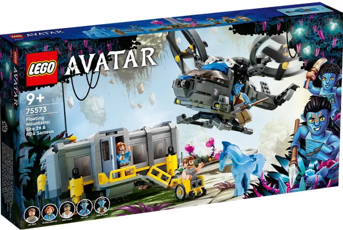 LEGO Avatar Muntii plutitori: Zona 26 si Samson RDA 75573, 887 piese