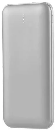 V-TAC Power bank 10000MAH cu cablu 30CM tip c - argintiu