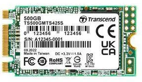 SSD Transcend 500GB M.2 MTS425S (M.2 2242) 3D NAND. SATA3