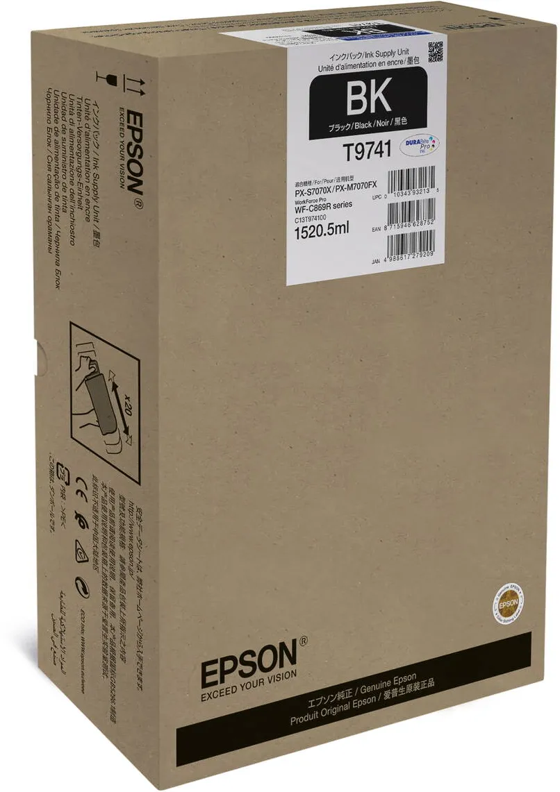 Cartus Imprimanta Epson WorkForce Pro WF-C869R Black XXL Ink Supply Unit