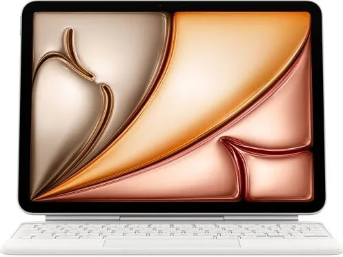 Accesoriu Tableta Apple Tastatura Magic pentru iPad Air M3 (2025) de 11 inch, Layout INT, White