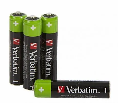 Baterii VERBATIM 49514, AAA/HR03, reincarcabile, 4 buc