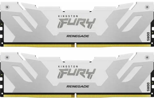 Memorie RAM Kingston FURY Renegade White, 32GB, DDR5-8000MHz, CL38, Dual Channel