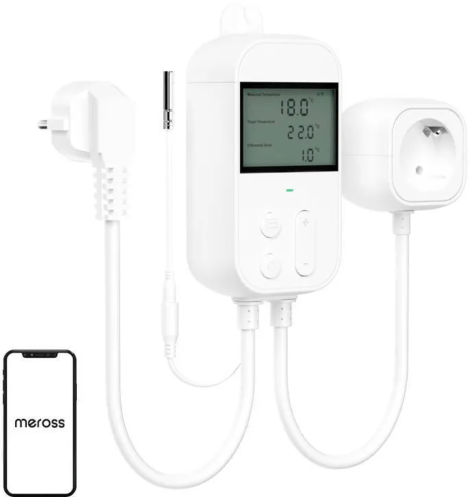 Meross Socket thermostatic temperature controller Meross MTS960HK (HomeKit)