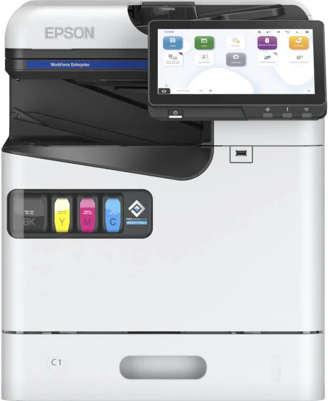 Imprimanta multifunctionala Epson WorkForce Enterprise AM-C400, InkJet, Color, Format A4, Duplex, Retea