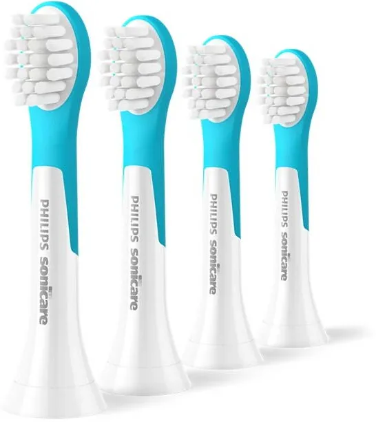 Philips Philips HX6034/90 Sonicare For Kids3+ Replacement brush heads, 4 pcs, White/Blue
