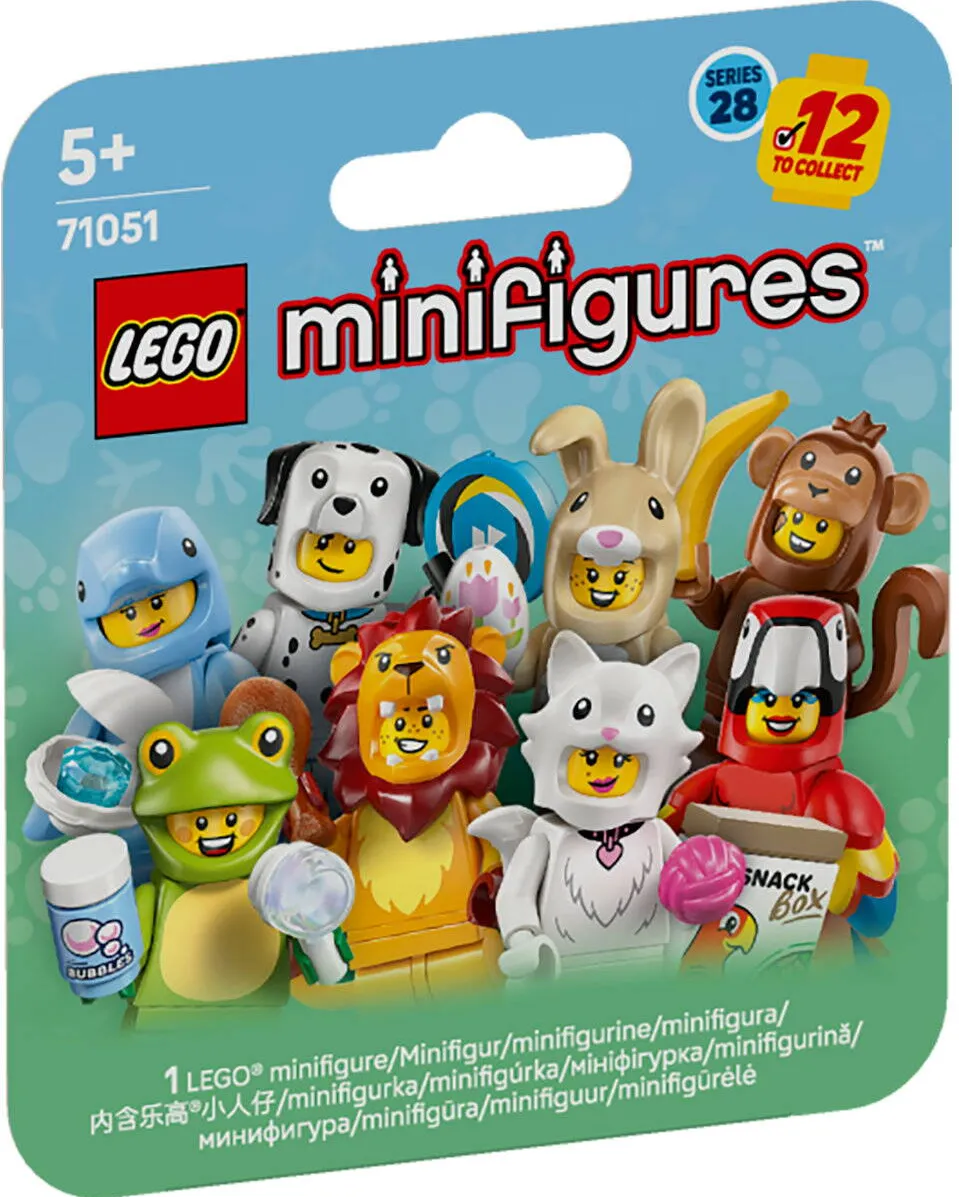Minifigurina LEGO Minifigures 71051 Animale Seria 28 cutie surpriza