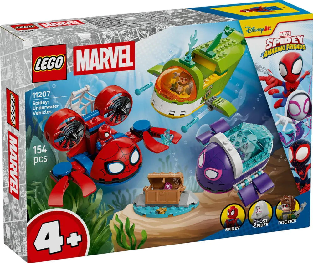 LEGO MARVEL 11207 Spidey: Underwater Vehicles