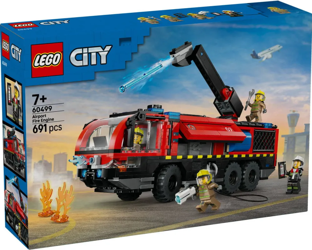 LEGO CITY 60499 Airport Fire Truck