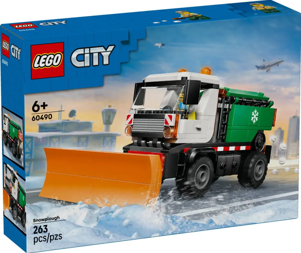 LEGO CITY 60490 Snowplow