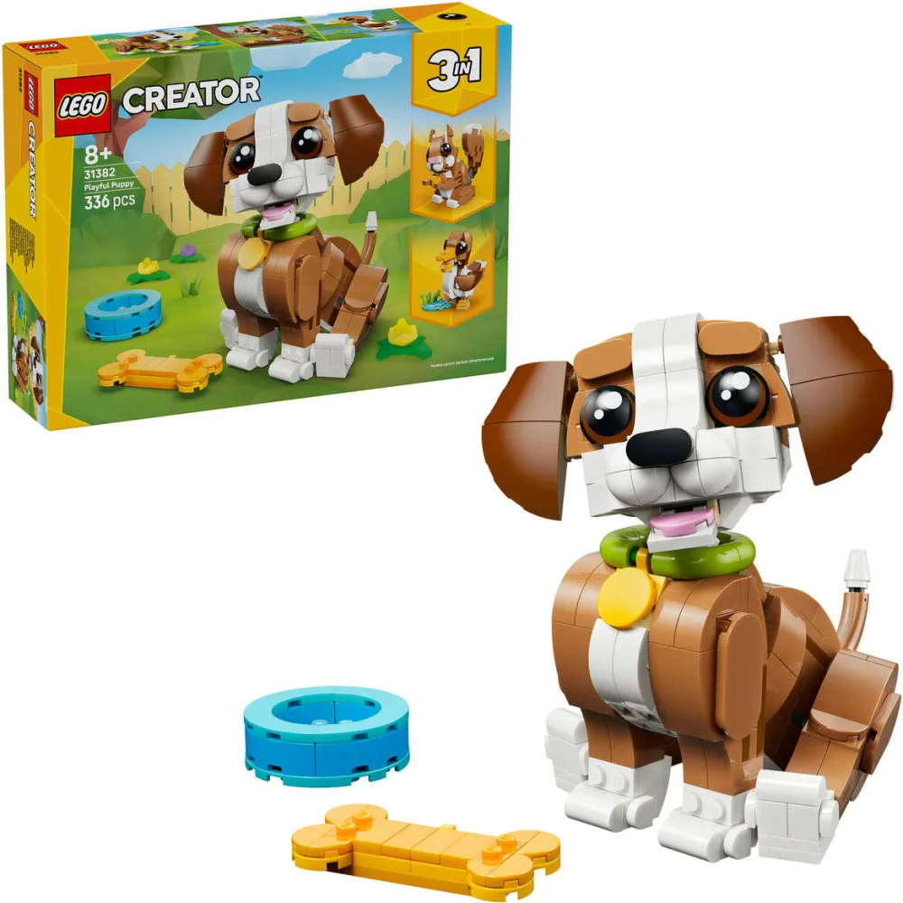 LEGO CREATOR 3 IN 1 31382 Cute Animals: Playful Puppy Dog