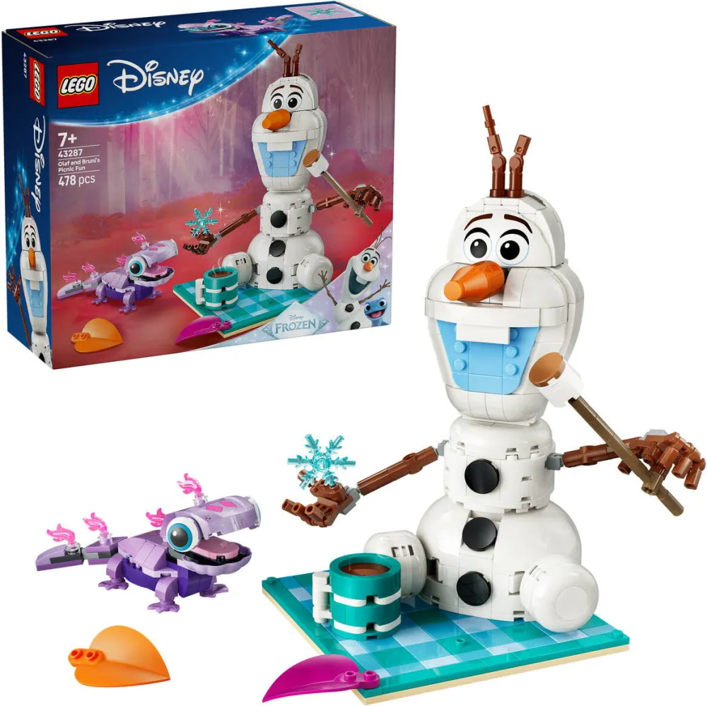 LEGO Disney Princess 43287 Distractie la picnic cu Olaf si Bruni