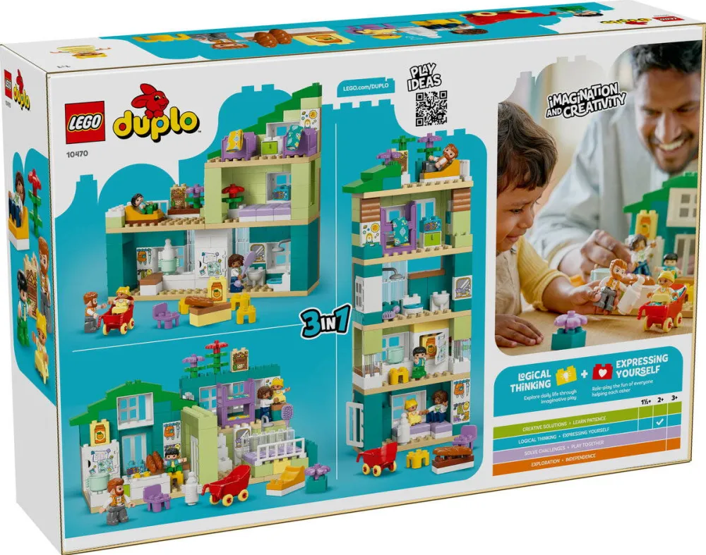 LEGO DUPLO TOWN 3w1 10470 Nowoczesny dom rodzinny