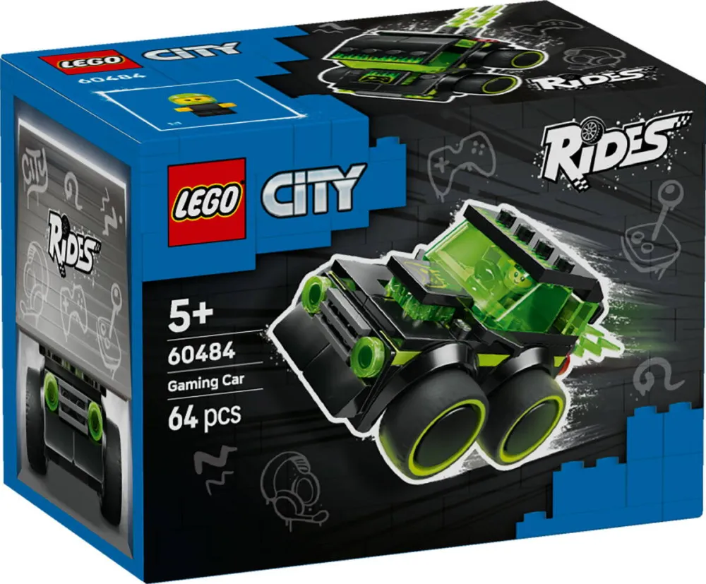 LEGO CITY 60484 Rides - Gaming Race Car