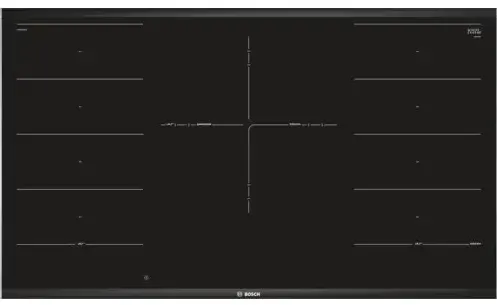Plita BOSCH PXV975DC1E Inductie 5 zone de gatit Control Touch Timer Negru