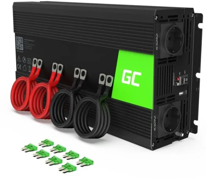 Green Cell Convertor de tensiune 24V na 230V 3000W/6000W