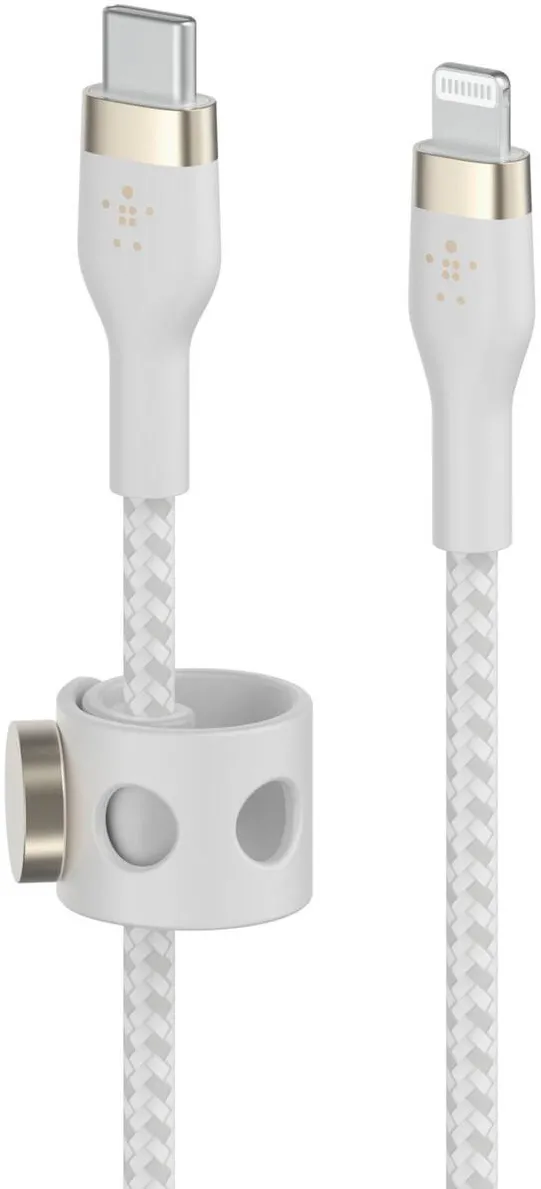 BELKIN Cablu Date Flex Lightning/USB-C 15W 3m mfi. cert. white CAA011bt3MWH
