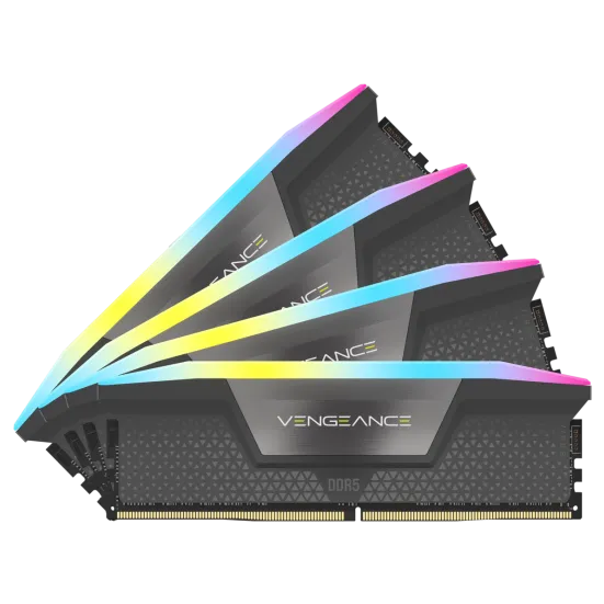 Memorie RAM Corsair Vengeance RGB K4 DDR5 6000MHz 64GB C36