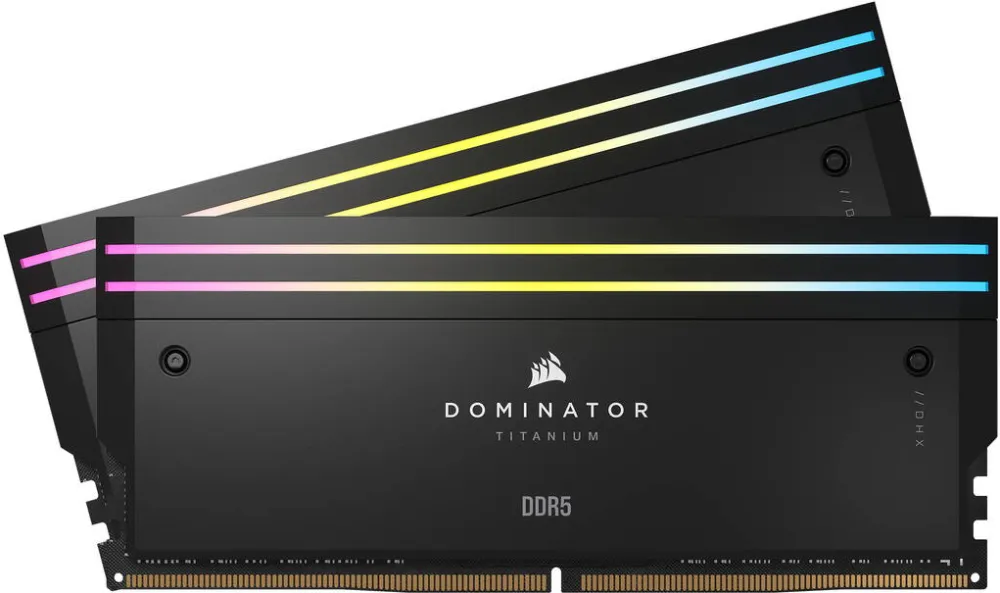Memorie RAM Corsair Dominator Titanium RGB K2 32GB DDR5 6400MHz C32