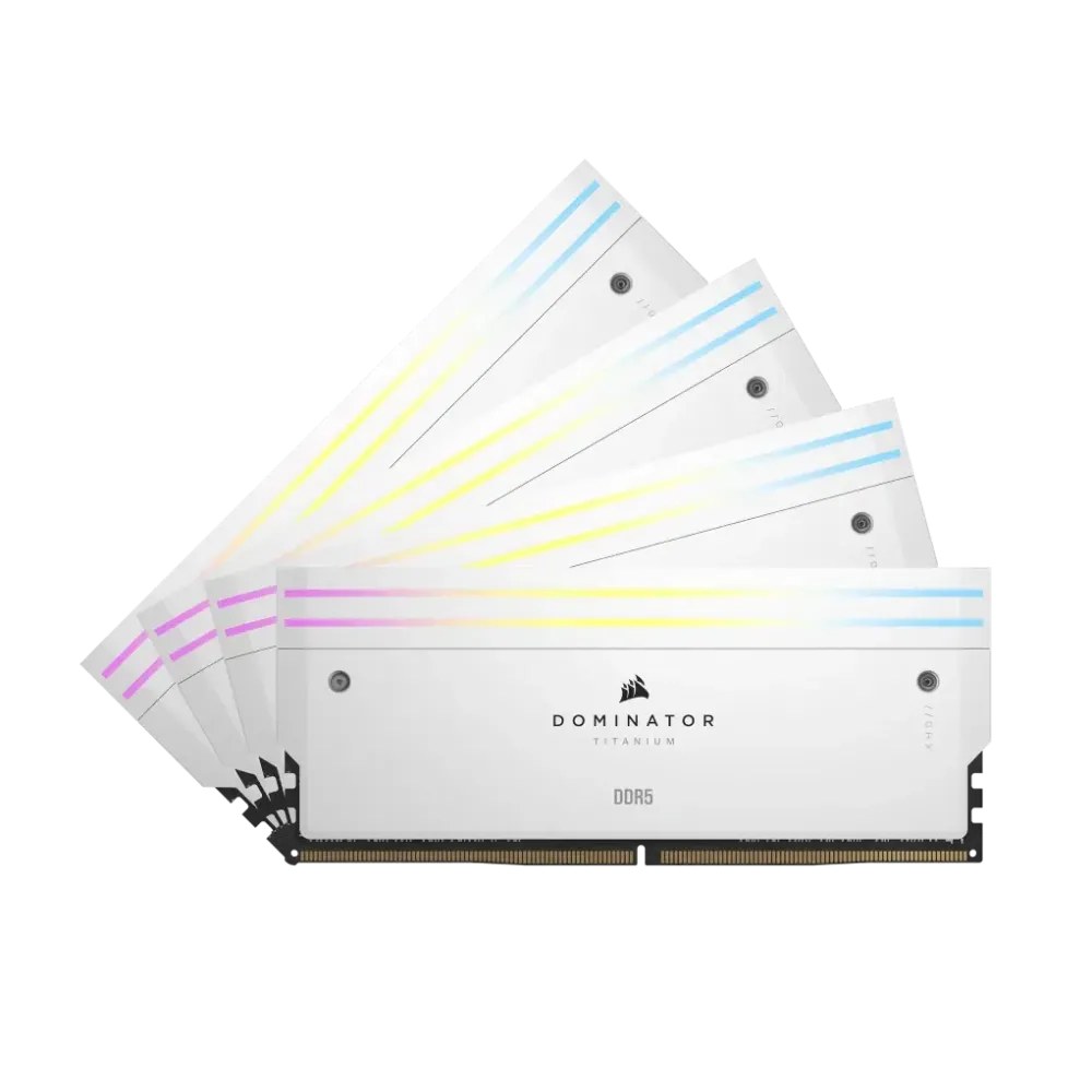 Memorie RAM Corsair Dominator Titanium RGB K4 64GB DDR5 6000MHz C36