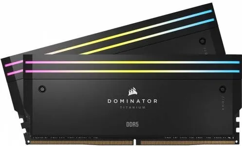 Memorie RAM Corsair Dominator Titanium RGB,  48GB, DDR5-7200MHz, CL36, Dual Channel