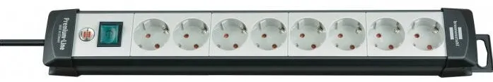Prelungitor Brennenstuhl Premium-Line 8x sw/grau 3m