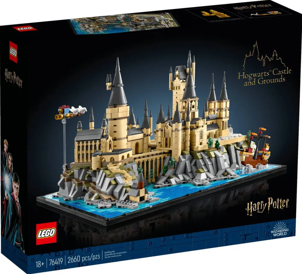LEGO Harry Potter Castelul Hogwarts si imprejurimile